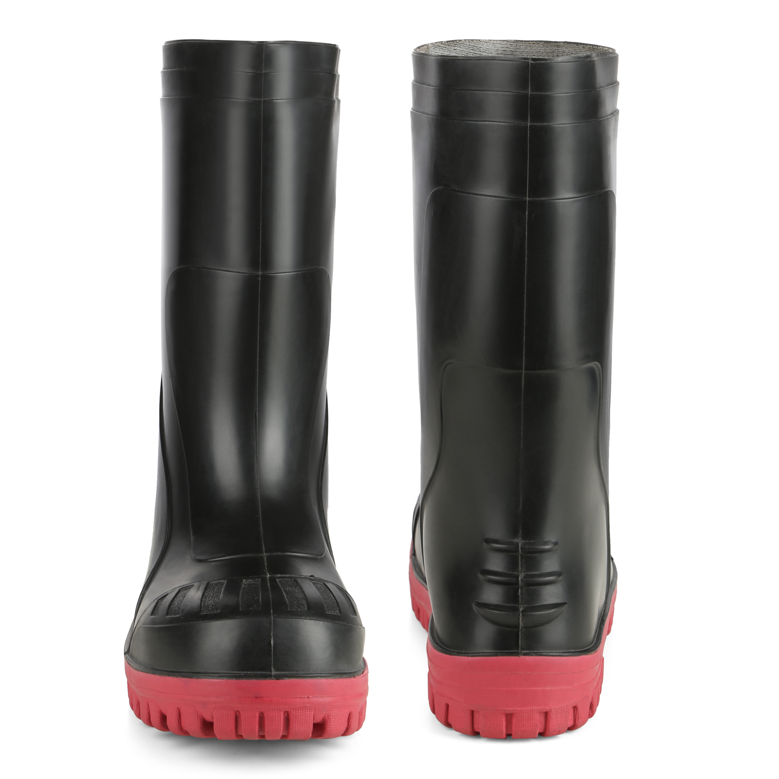Malgre RAINFALL 12 BLACK RED Gumboot - Image 2