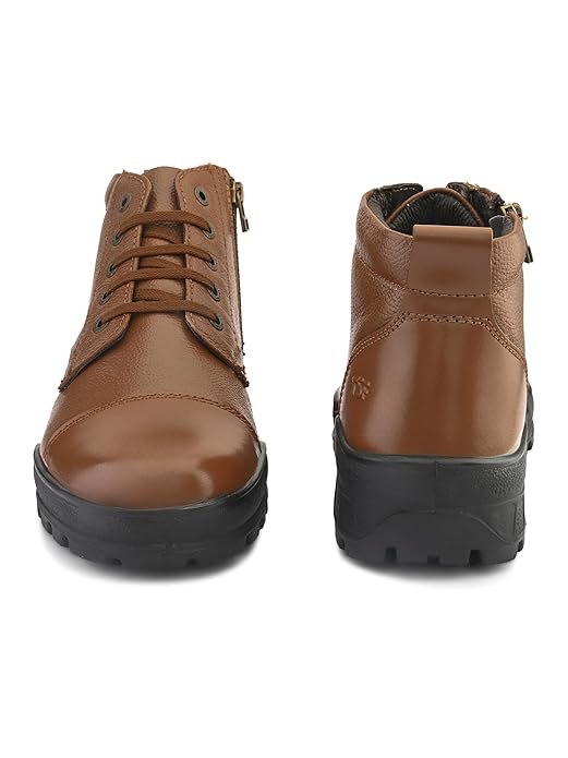 TSF FORMAL LEATHER ZIP BOOT FOR WOMEN's (725) - Image 4