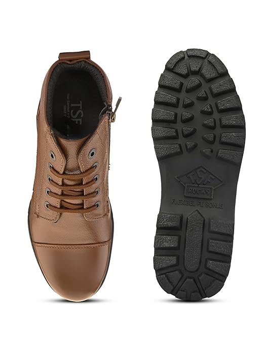 TSF FORMAL LEATHER ZIP BOOT FOR WOMEN's (725) - Image 6