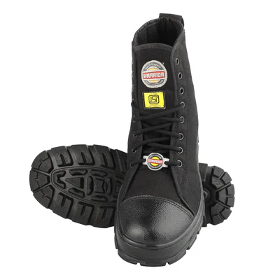 Warrior Black Lacing Defence Jungle Boot for Men 8846 - Image 5