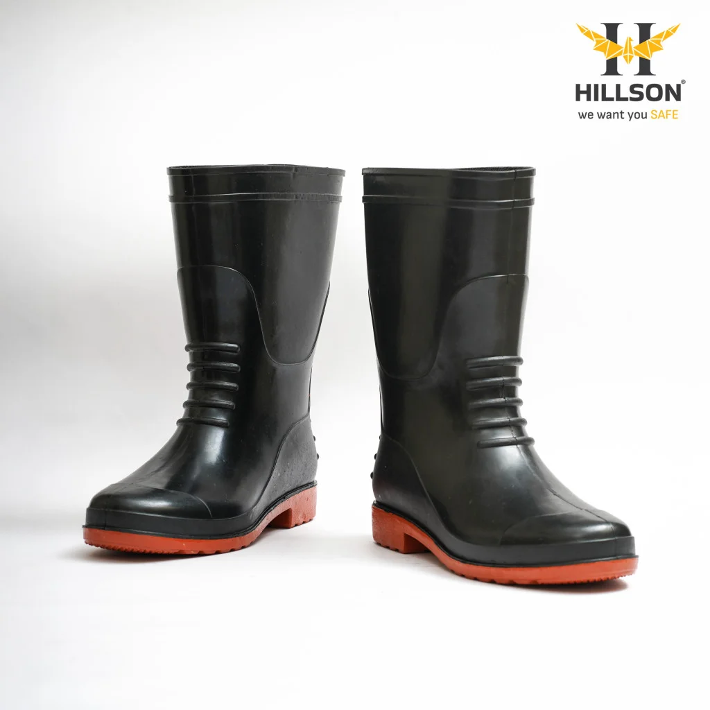 Hillson Breaker Yellow | Red Gumboot - Image 5