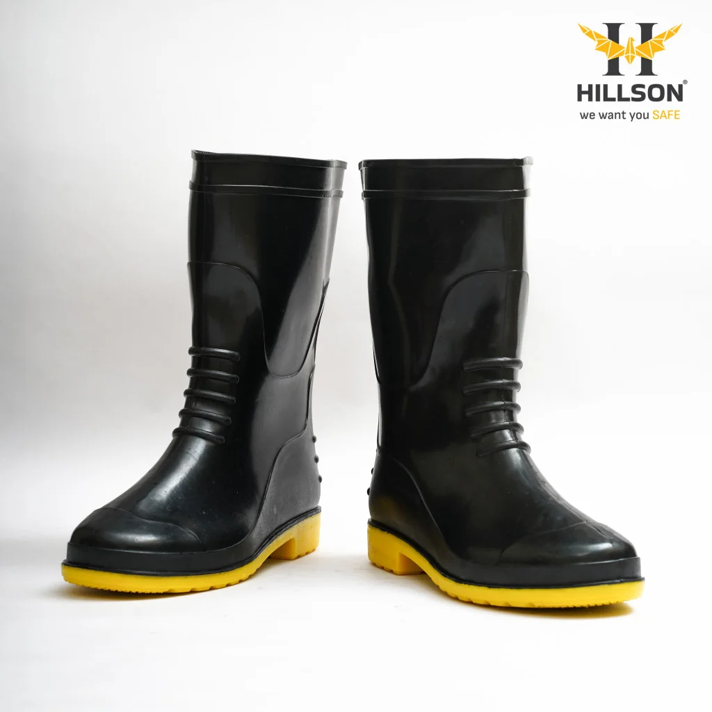 Hillson Breaker Yellow | Red Gumboot - Image 3