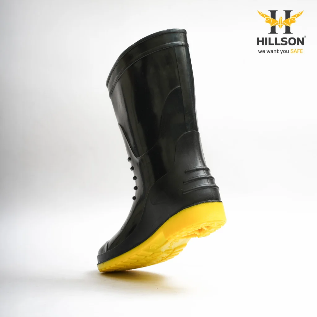Hillson Breaker Yellow | Red Gumboot - Image 2