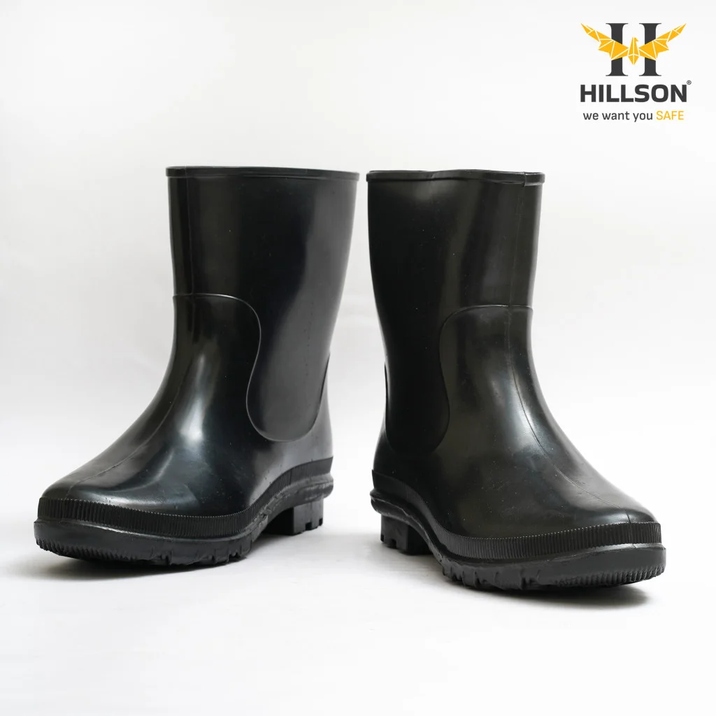 Hillson DON Black Gumboot