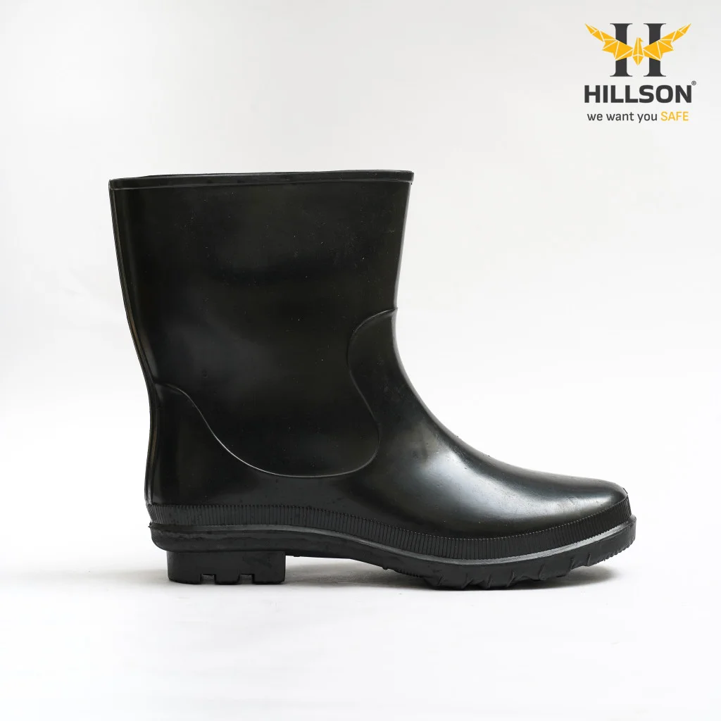 Hillson DON Black Gumboot - Image 5