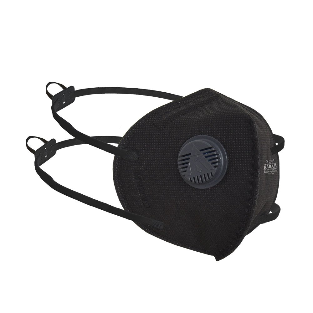 Karam DISPOSABLE PAINTING RESPIRATOR WITH HEADBAND AND EXHALATION VALVE (RFH 22+OV)