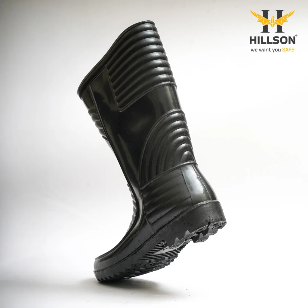 Hillson WELSAFE Black | Red Gumboot - Image 4
