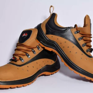 HS-1001-TAN Steel Toe Safety Shoes