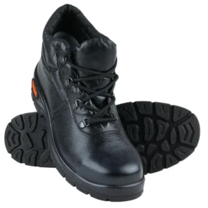 Mallcom Tiger Leopard Black Safety Shoes