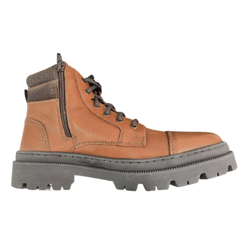 TSF Article New Marshall 10 | Premium Leather High-Ankle Boots with Side Zipper