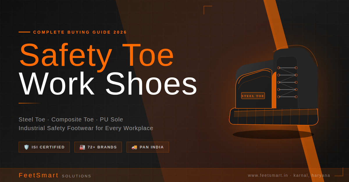 Safety Toe Work Shoes: Complete Buying Guide for Industrial Workers in India (2026)